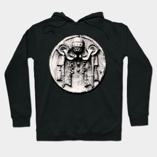 Vatican of faith in secular metal relic Hoodie